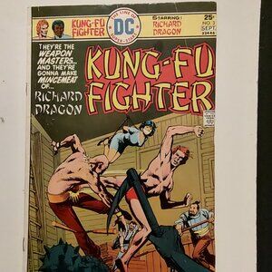 RICHARD DRAGON KUNG FU FIGHTER #3 Written by Denny O'Neil Pencils by jack Kirby